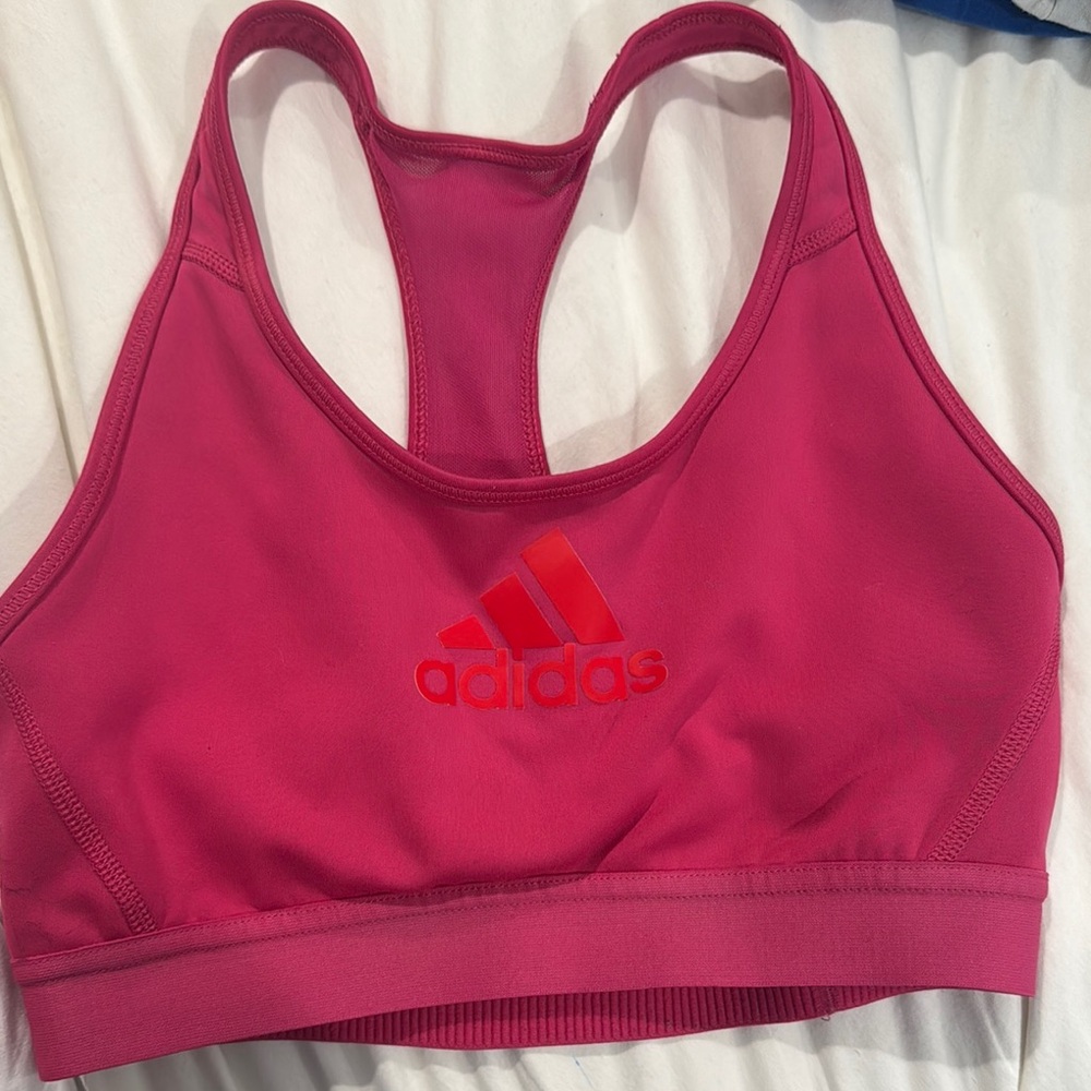 Adidas Women's Pink Sports Bra